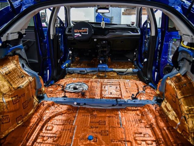 Haval F7-X полная оклейка кузова + шумоизоляция салона